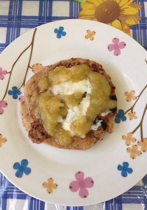 Una foto de Gorditas de frijoles
