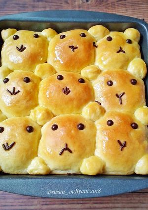 Foto resep Bear bread (roti beruang)