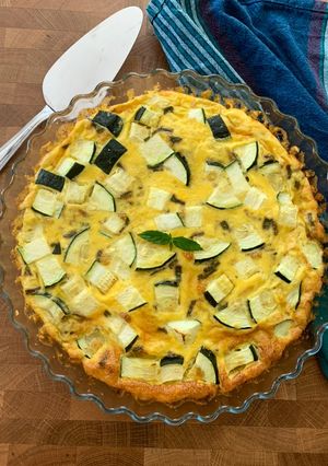 Une photo de ☆Fritatta Courgette et Menthe☆