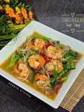 Tumis Kailan Tauge Udang