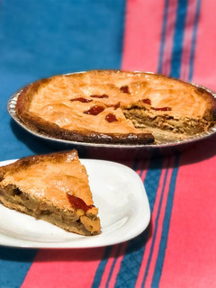 Una foto de 🍎 Tarta de manzana 🍎