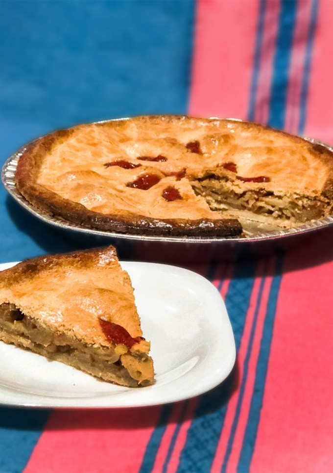 Una foto de 🍎 Tarta de manzana 🍎