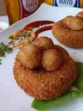 Chicken Potato Nest Cutlets | Nest Cutlets | Mini Potato Bites
