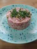 Tartar de fuet