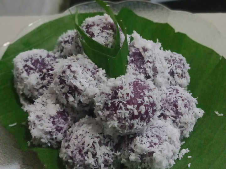 Cara Memasak Klepon Ubi Ungu mantul Untuk Jualan