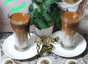 صورة لوصفة قهوة مثلجة بالفانيلا ☕💃