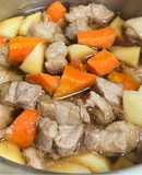 馬鈴薯燉肉（簡易版）