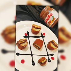 A picture of Banana Nutella bites.