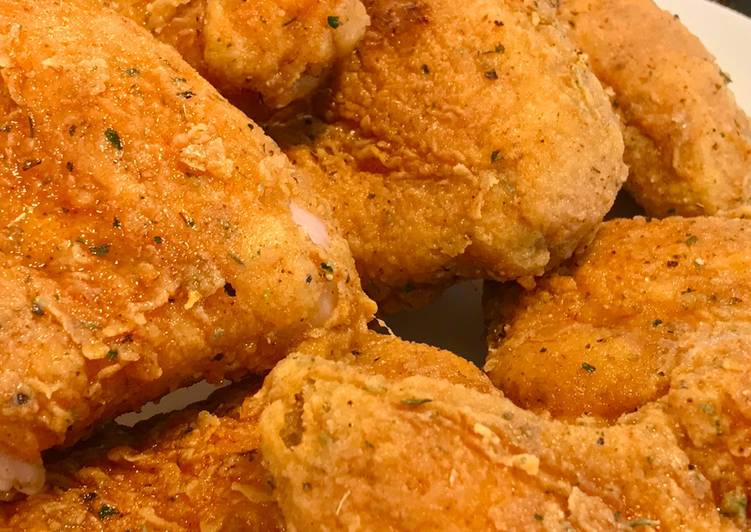 Easiest Way to Prepare Favorite Southern Fried Chicken