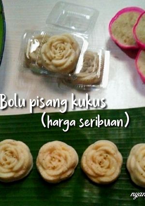 Foto resep Bolu pisang kukus (harga seribuan)