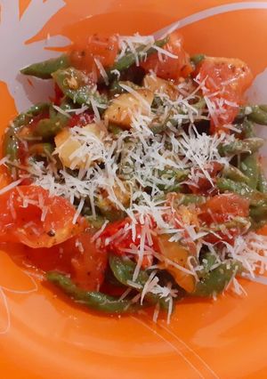 Spenótos tészta recept fotója