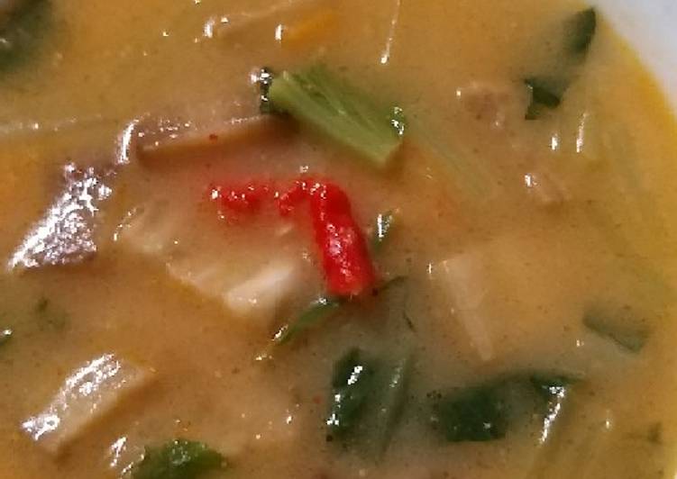 Sayur lodeh terong suka-suka