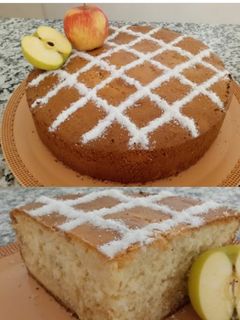 عکسی از دستور کیک سیب