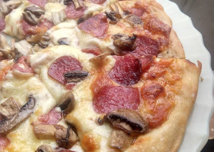 ^ Pizza de fermentação natural - Gozhowgos