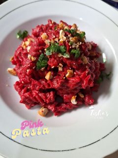 Foto resep 230. Pink Pasta