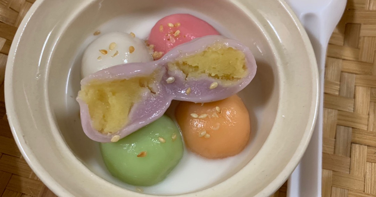 รวมสูตรบัวลอยยอดฮิต สีสันสดใส ปั้นง่าย ทำสนุกทุกวัย