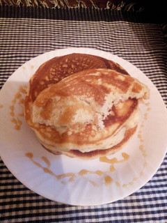 A picture of Fluffy pancakes.