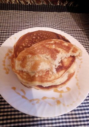 A picture of Fluffy pancakes.