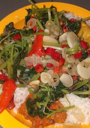 Foto resep Tumis bayem