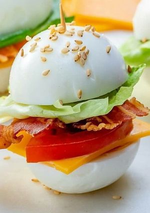 Una foto de Sándwich de huevo