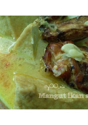 Foto resep Mangut ikan asap 