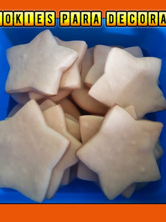 Una foto de Cookies para Decorar (Sabor Naranja)