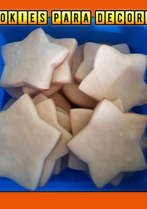 Una foto de Cookies para Decorar (Sabor Naranja)