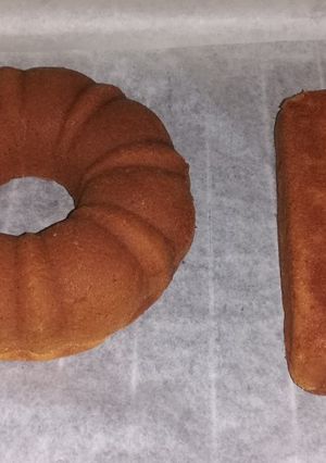 A picture of Vanilla and orange cake.