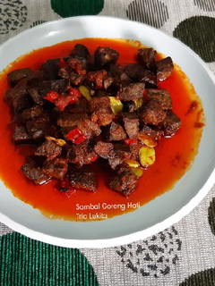 Foto resep Sambal Goreng Hati Sapi + Pete