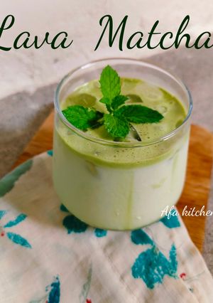 Foto resep Ice Lava Matcha