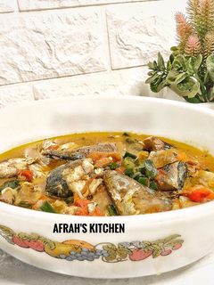 Soup na sukunbiya ainihin hoton girkin