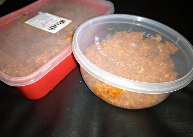 Resep Sambal pecel Blora Anti Gagal