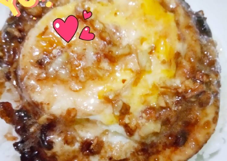 Resep: saat makan malamNasi Telur Ceplok Kecap Asin Pontianak