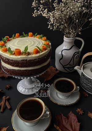 صورة لوصفة كيكة الجزر 🥕 Carrot Cake