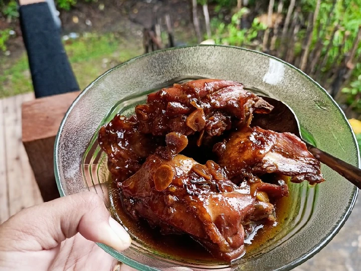 Cara Gampang Menyiapkan Resep Ayam kecap bumbu minimalis yang  Bikin Ketagihan Anti Ribet, Uenak Banget