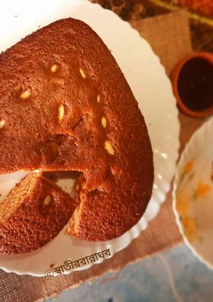 নলেন গুড়ের আটা কেক(Nolen Gurer Atta Cake recipe in bengali) রেসিপির প্রধান ছবি