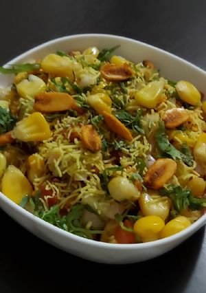 A picture of Corn Bhel.