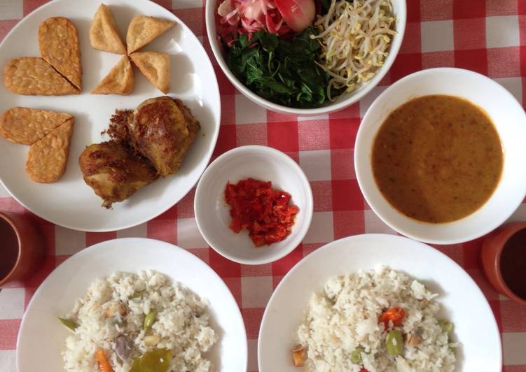 Nasi Liwet Ricecooker