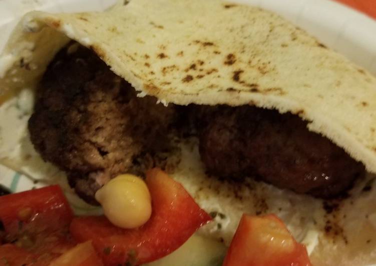 Recipe of Super Quick Homemade Gyro Burger