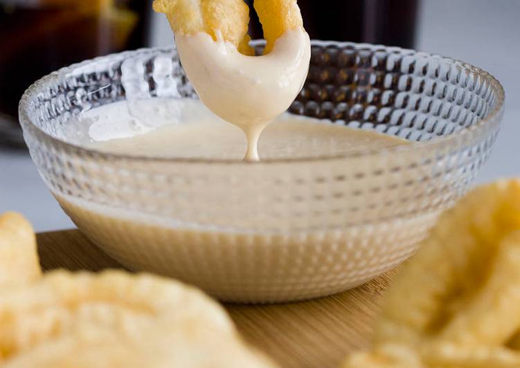 Calamares en tempura con mayonesa de wasabi