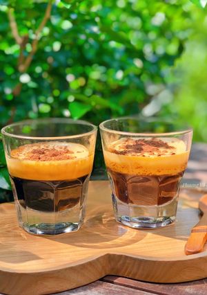 Hình của món Cà Phê Trứng - Cacao Trứng.