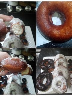 صورة لوصفة الدوناتس بدون بيض ولا زبده