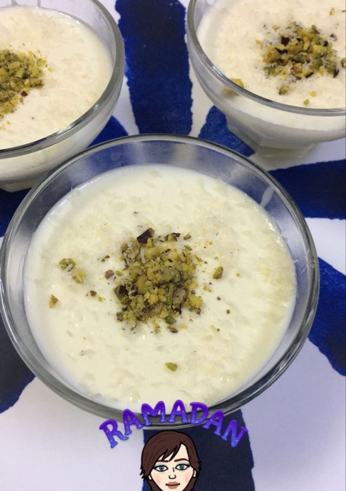 صورة لوصفة مهلبية الأيسكريم