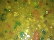 A picture of chick peas dal