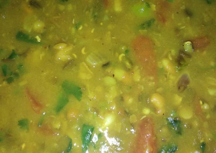 Steps to Make Any-night-of-the-week Mix daal tadka