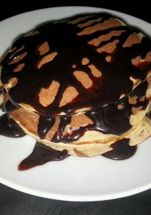 Una foto de Tortitas de plátano