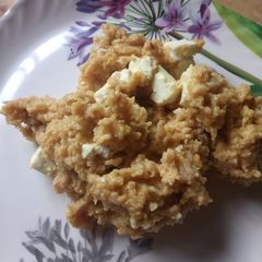 A picture of Peri peri paneer masala oats.