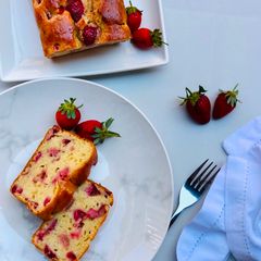 Strawberry loaf cake A picture of Strawberry loaf cake.