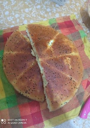 صورة لوصفة عجينة خبز الدار