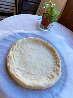 Una foto de Masa de pizza casera